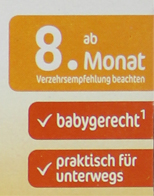 Aufschrift auf Alete Kinderkeks nah