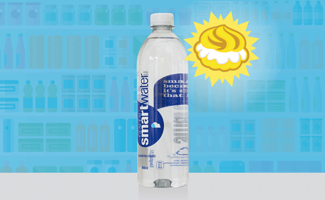 Glacéau Smartwater von Coca-Cola