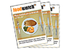 Titelseite der foodwatch-Studie "Was kostet ein Schnitzel wirklich?"