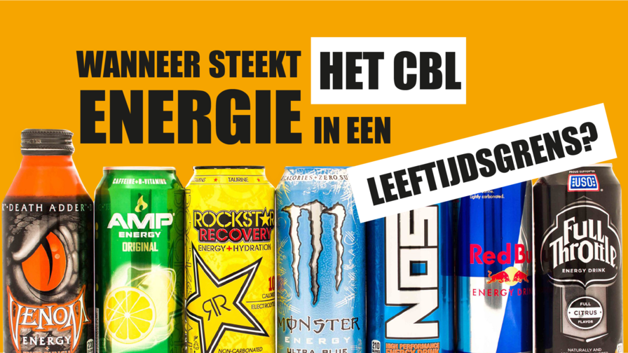 Leeftijdsgrens energiedrankjes