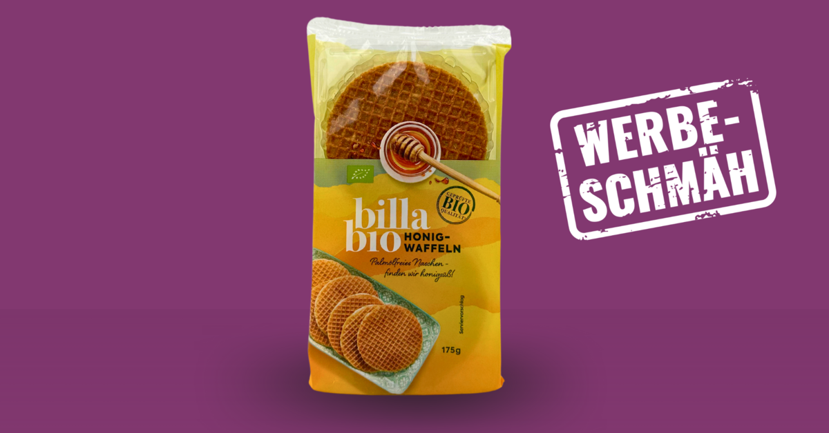 Von wegen Honig – BILLA süßt seine Honigwaffeln vor allem mit ...
