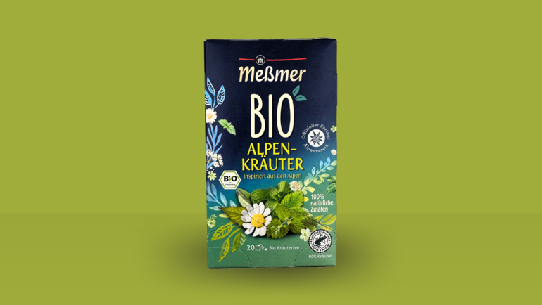 Abbildung Meßmer Bio Alpenkräuter Tee