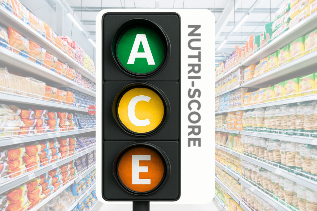 Nutri-Score Ampel im Supermarkt
