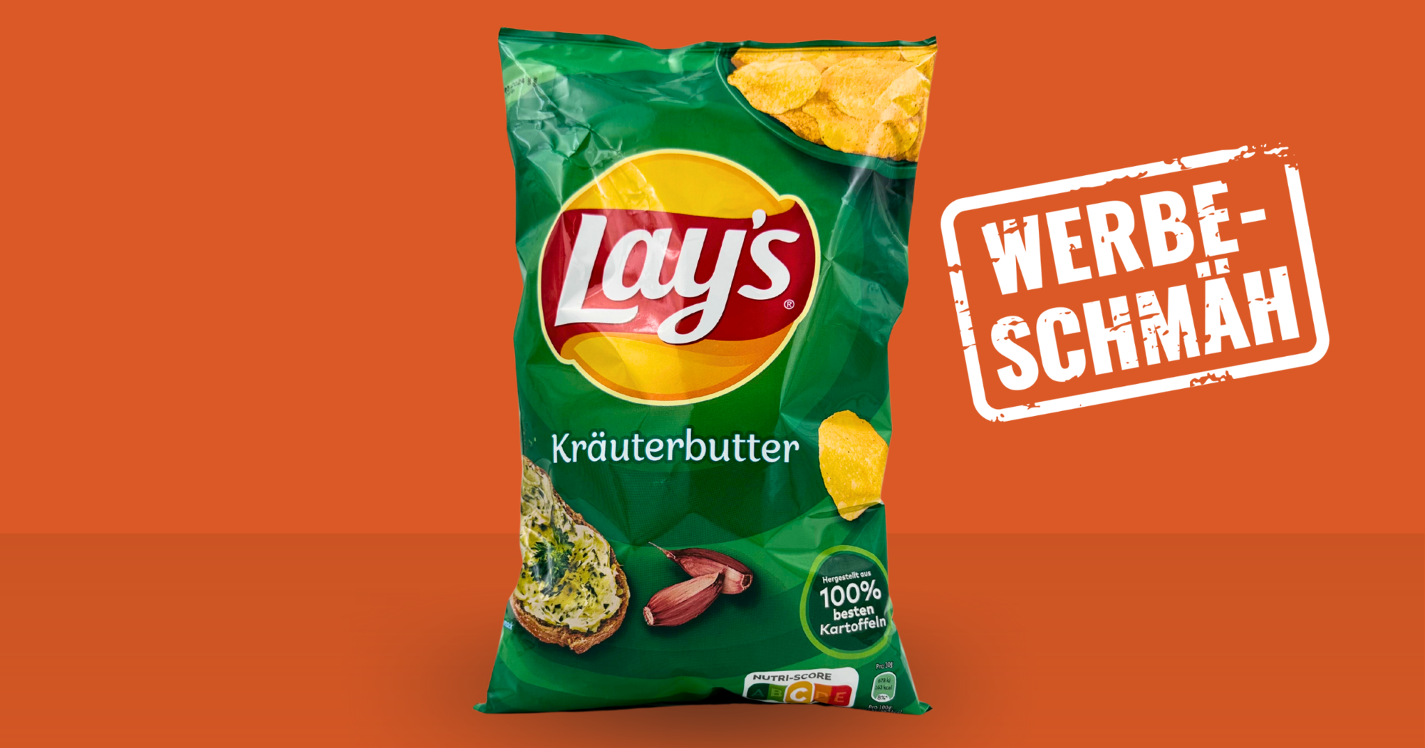 Jänner 2024: Lays Chips „Kräuterbutter“ - von Kräuterbutter keine Spur ...