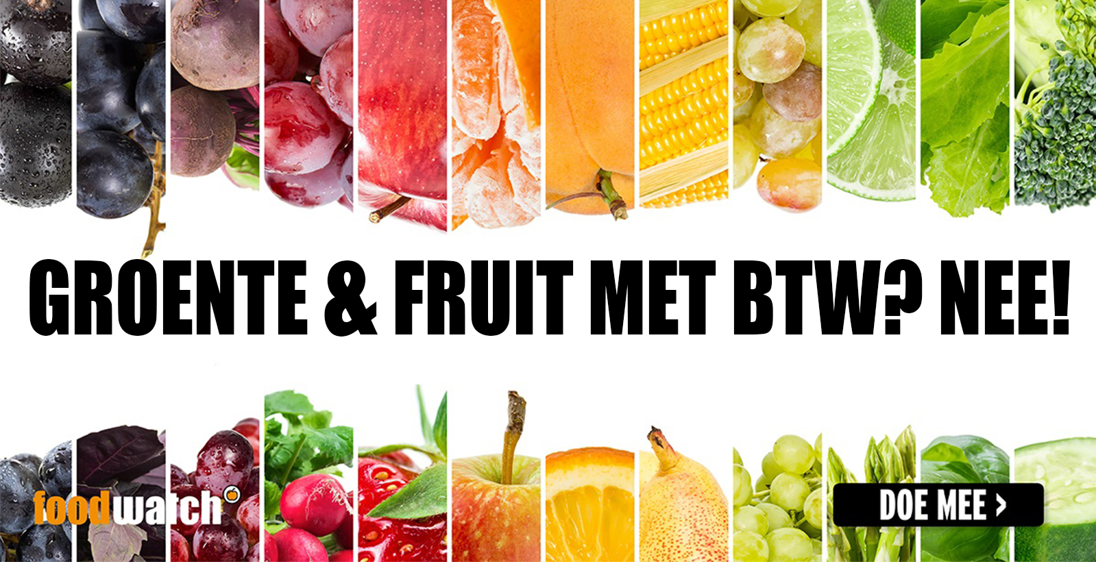 veronderstellen uit Geurig Maak groente en fruit btw-vrij!: Foodwatch NL